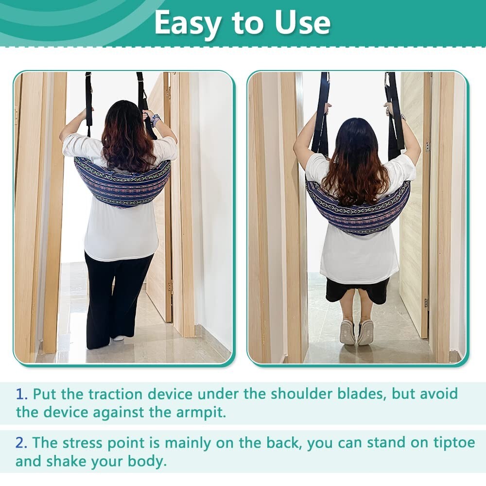 Spine Decompression Therapy Device with Thick Foam Cushion for Comfort