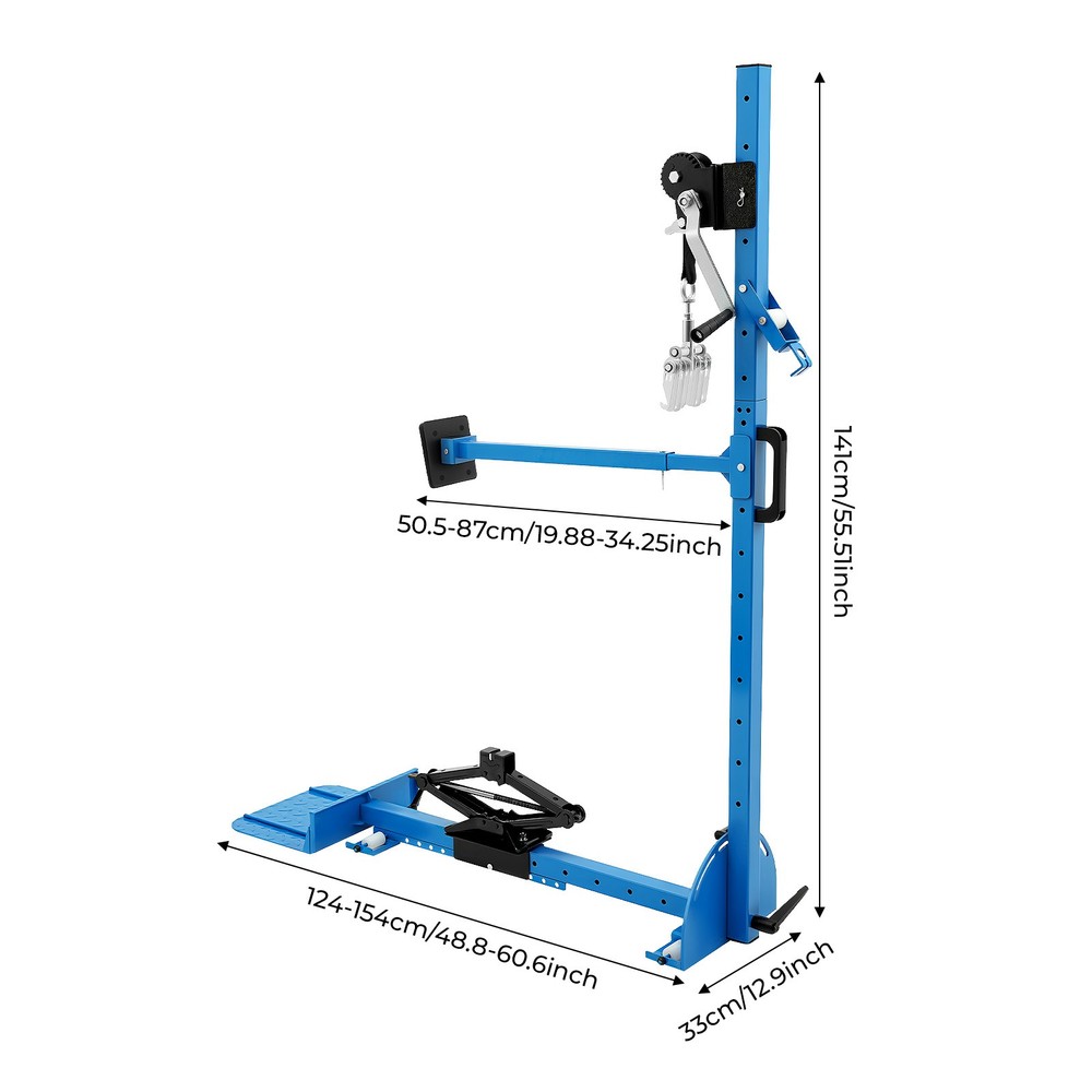Car Dent Repair Tool Manual Adjustable Cars Puller Multi-functional Hand Tools