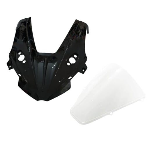 Motorcycle Windshield Wind Deflector Visor Front ONE SIZE D-Clear Windshield