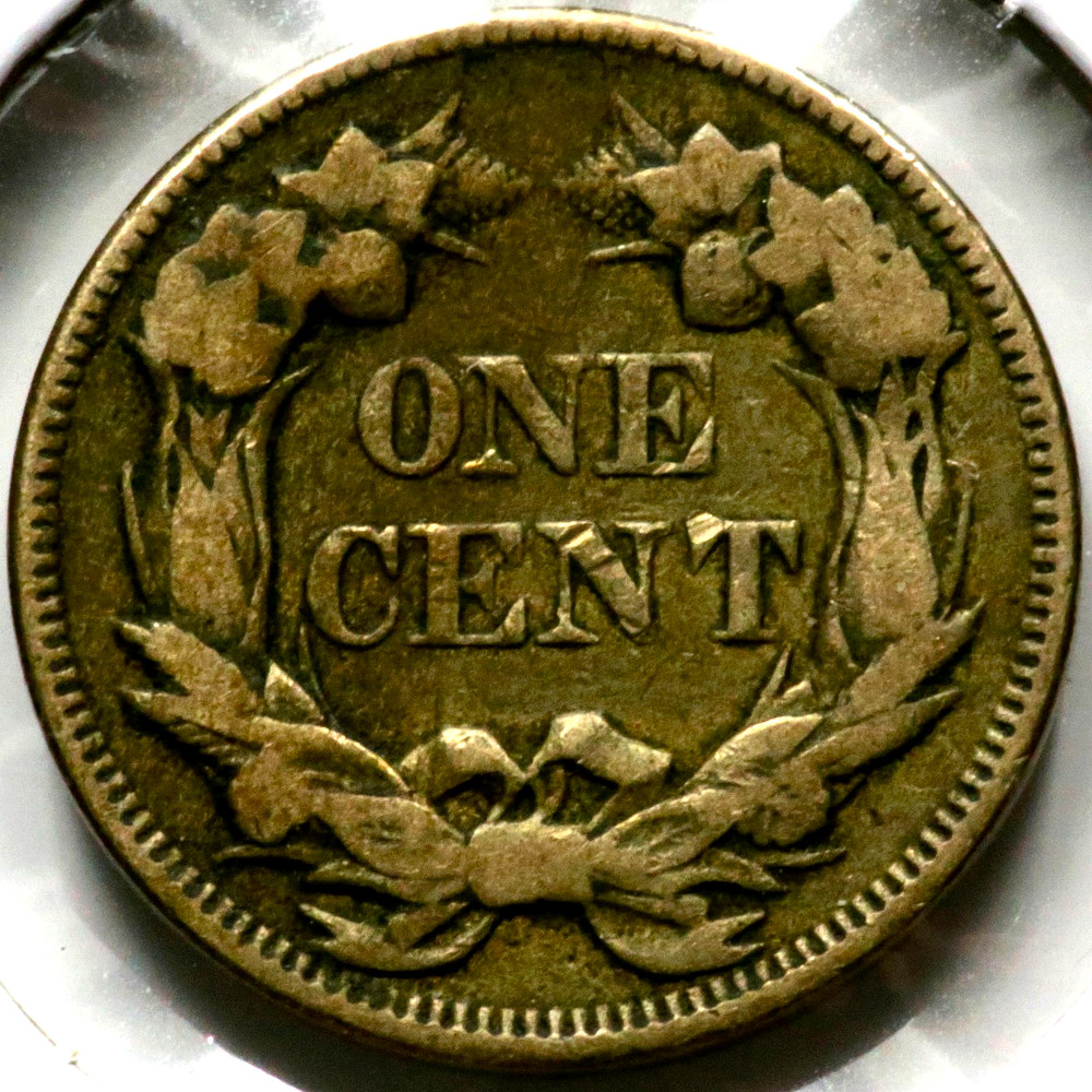 1857 Flying Eagle One 1 Cent R1826