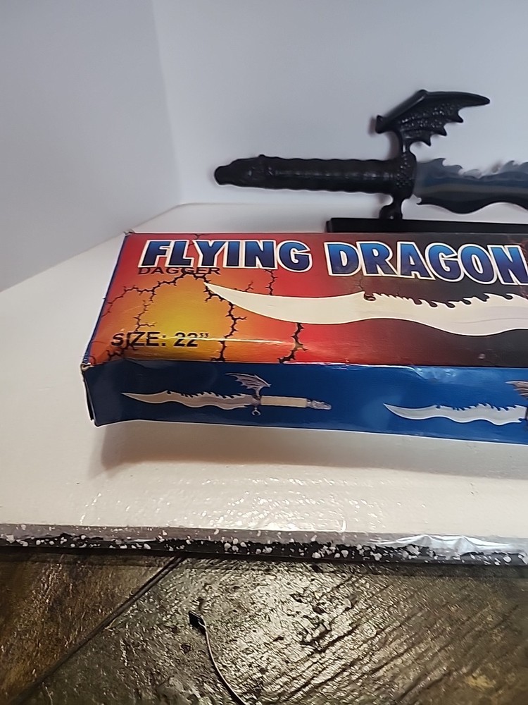 22 inch Flying Dragon Dagger Missing Stand Prop