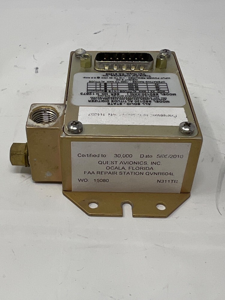 TCI Solid State Altitude Digitizer, P/N: SSD120-XXA