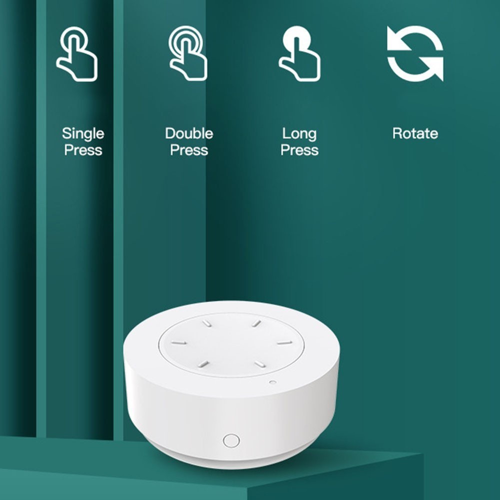 Sleek Design Wireless Dimming Switch Compatible with For Tuya and For Zigbee