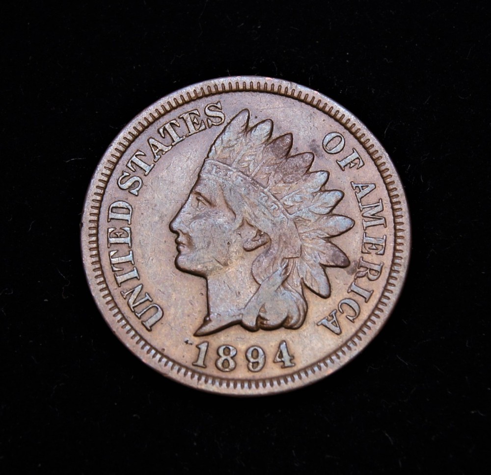 1894 Indian Head Cent  XF