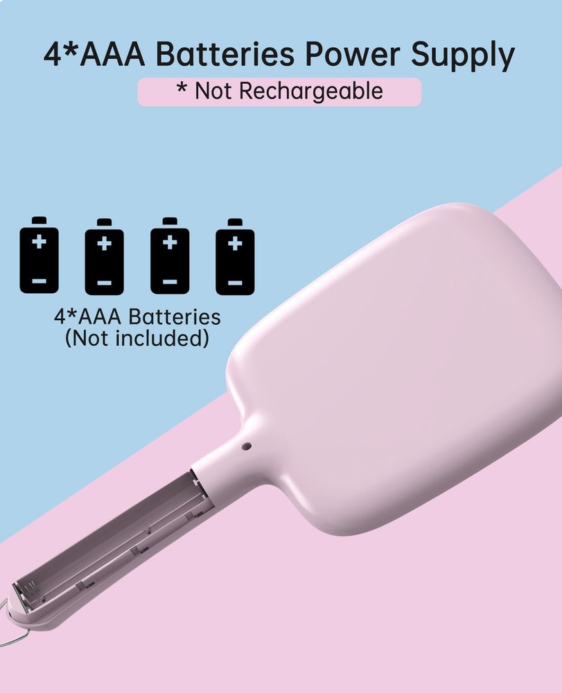 Lighted Handheld Mirror, Handheld Mirror with 3 Light Color, Led Hand Mirror ...
