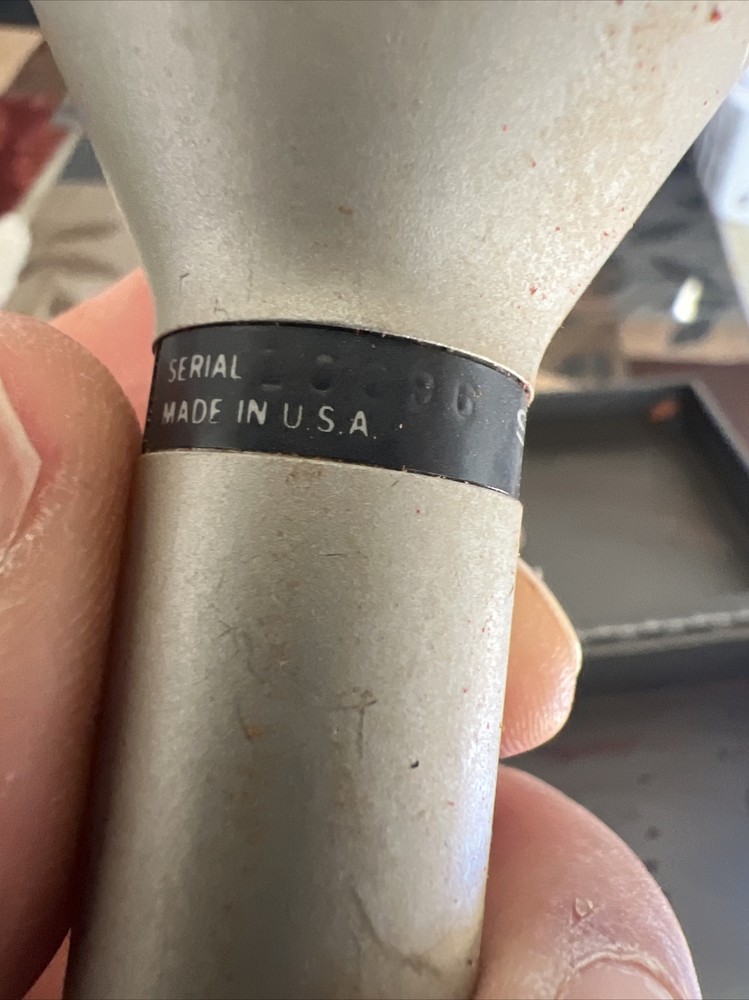 Vintage Shure SM54 dynamic cardioid microphone - Untested