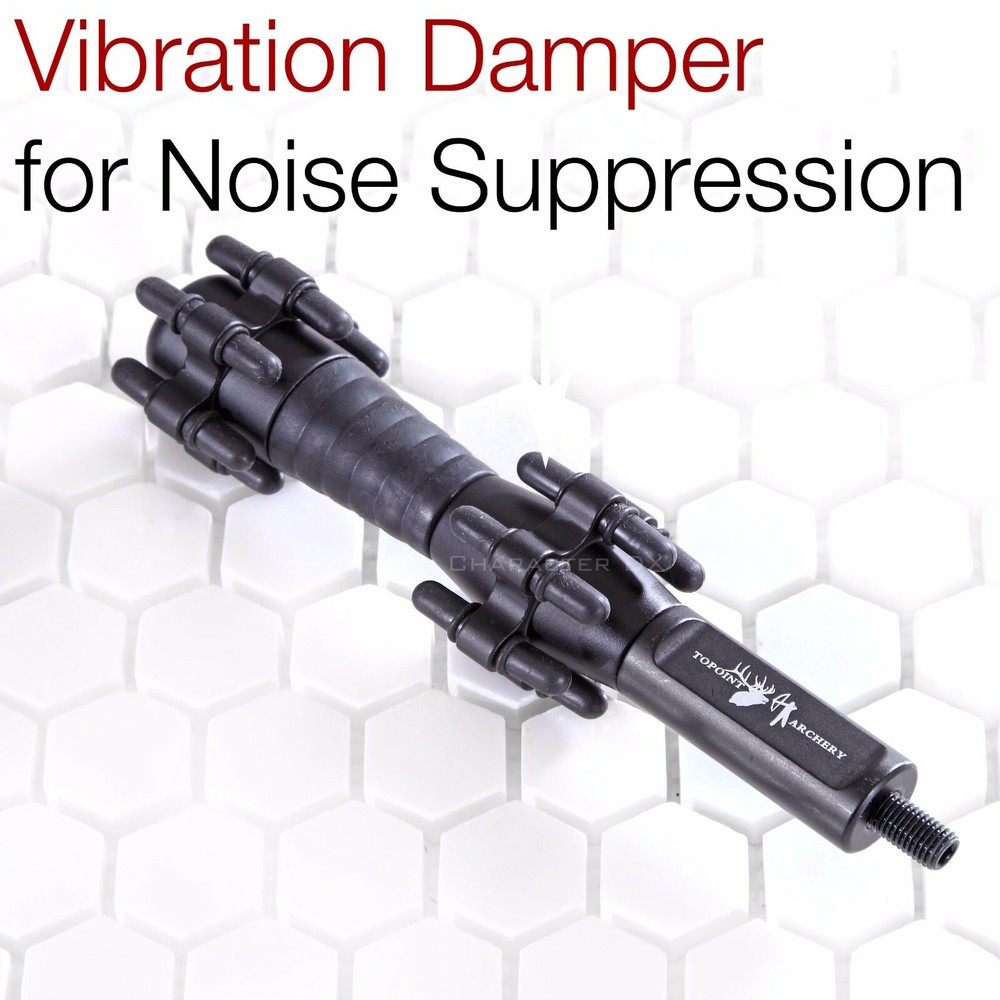 6.5" Customizable Stabilizer Vibration Dampening Compound Bow Hunt Reduce Noise