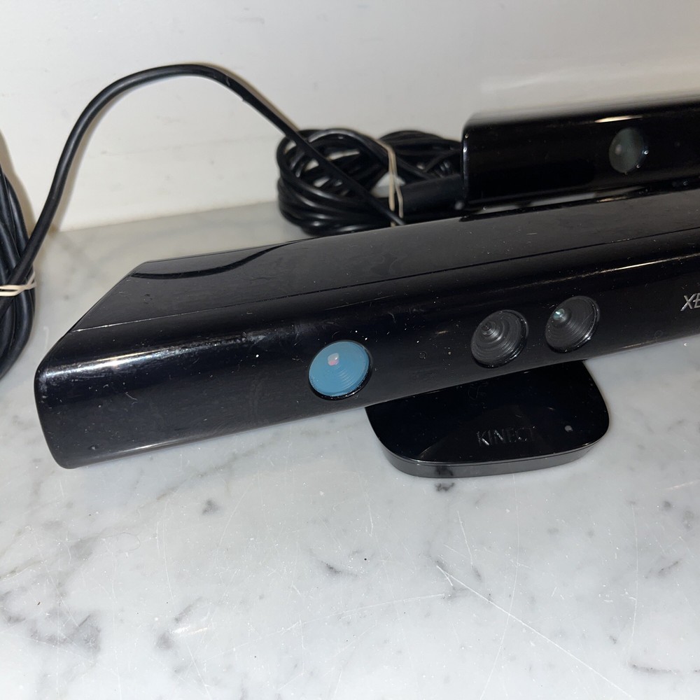 Microsoft 1414 Xbox 360 Kinect Sensor Bar Only - Black Bundle Of 2