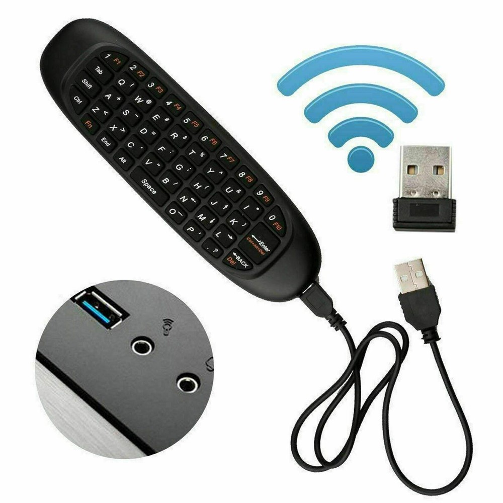 C120 2.4 Remote Control Air Mouse Wireless Keyboard for KODI Android Mini TV Box