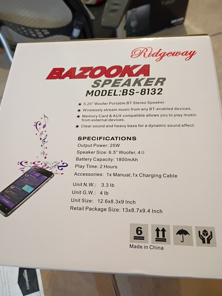 Bazooka Speakers