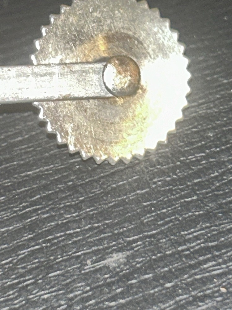 Vintage Tracing Wheel Bakelite Butterscotch Handle Sewing Pattern Tool