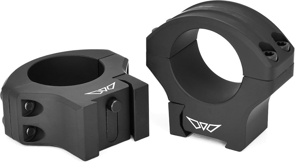 Warne HyperLite Tikka Ring, Matte Black, 30mm Medium, Black, 8514TM