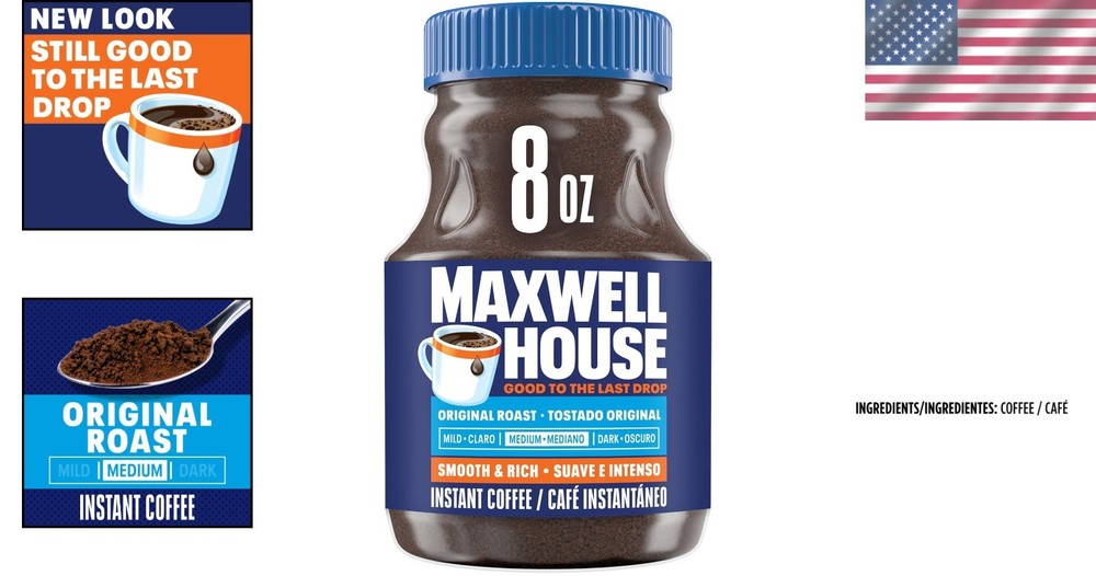 Roast Instant Coffee - 8 oz Jar