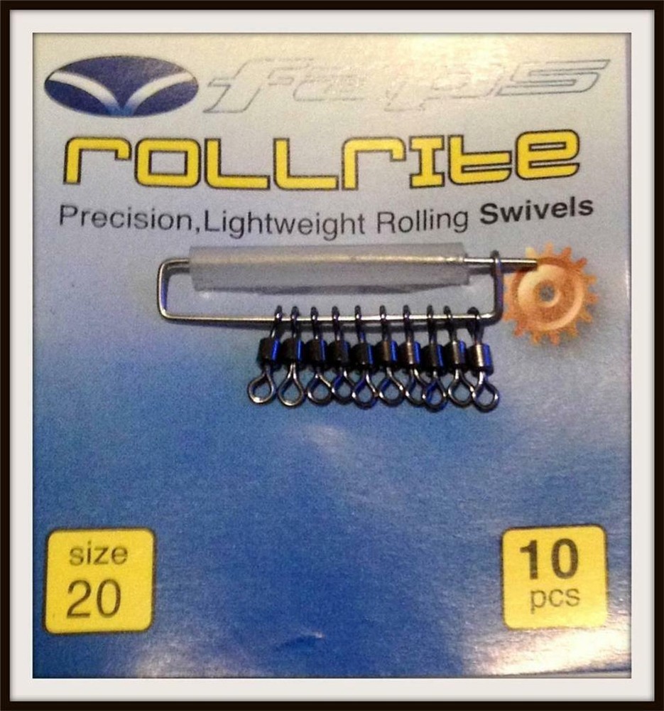 FAPS Rollrite Precision Light Weight Rolling Swivels,Sizes14-16-18- 20 Small