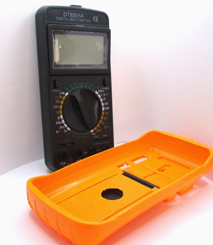 Digital Multimeter Tester Big Rotating Screen AC DC Voltage Current Capacitance