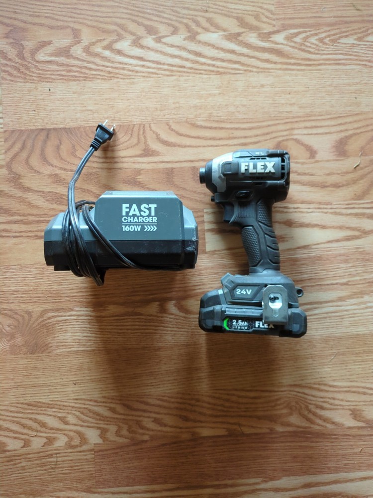Flex FX1371A Impact Driver with 1/4" Quick Eject