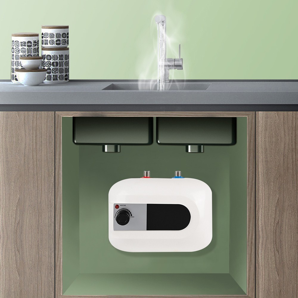 1.5KW Small Electric Hot Water Heater Indoor Mini Tank Point-Of-Use Instant Hot