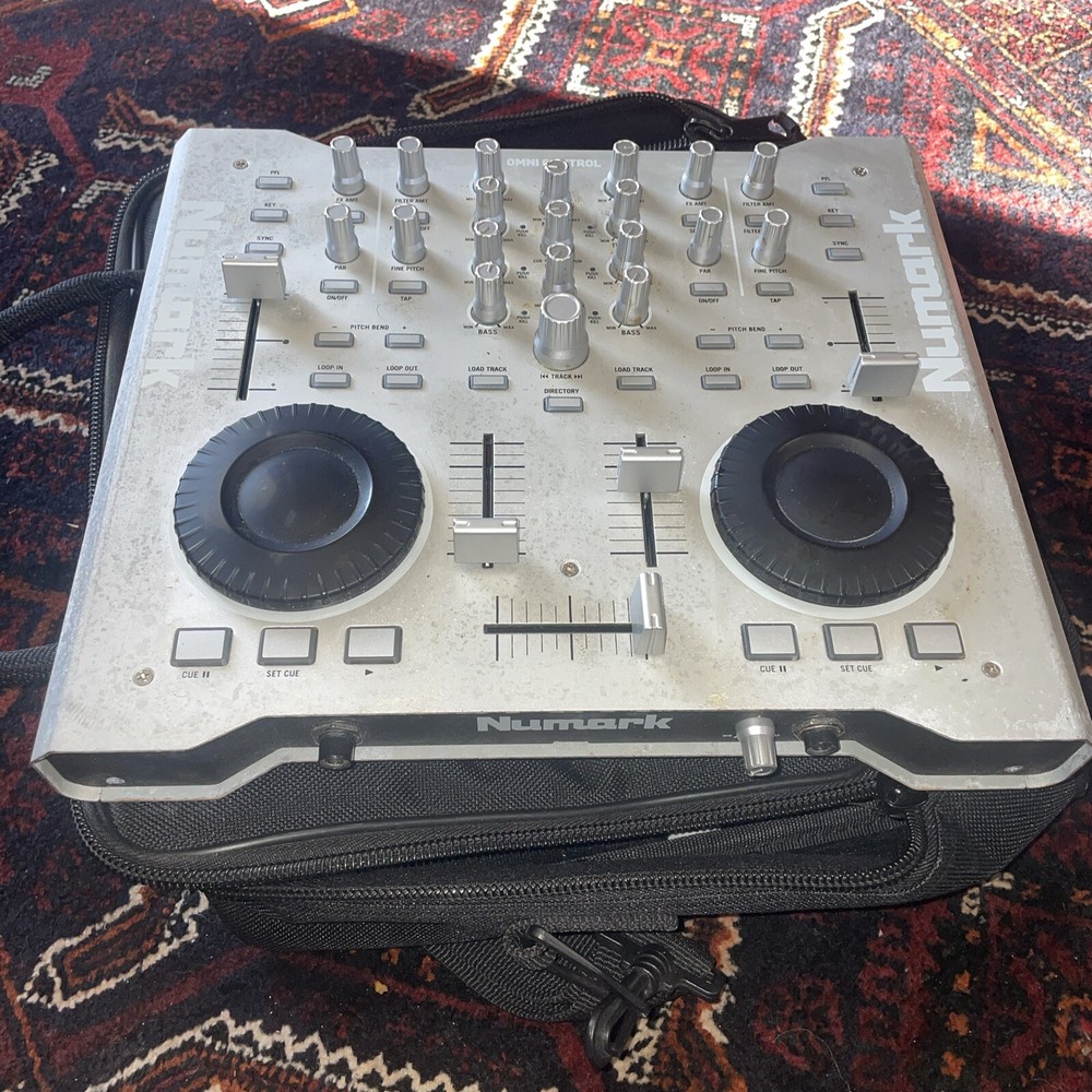 Numark Omni Control Professional DJ Controller Audio I/O & USB Untested Parts