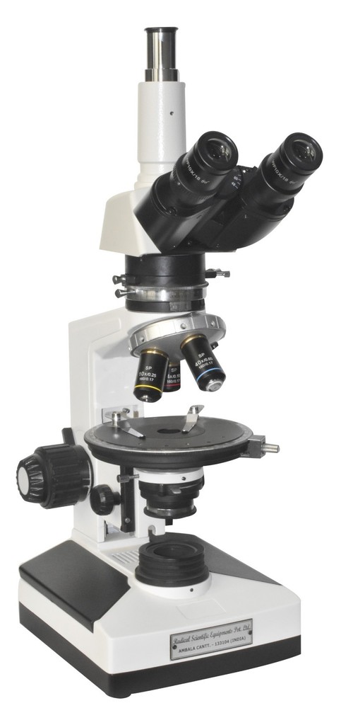 Polarizing Microscope w Camera Port, Bertrand, Objective Centring & Tint Plates