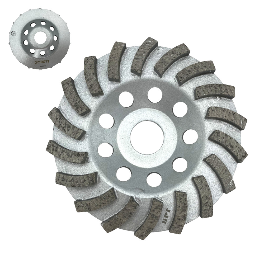 4.5" Diamond Cup Wheel Grinding Concrete Masonry 18 Segment 7/8" Arbot 3 Pack