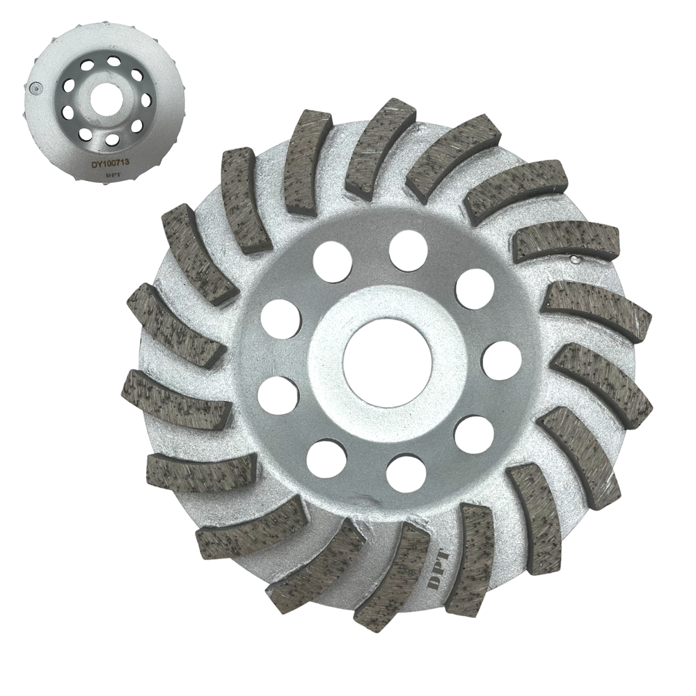 4.5" Diamond Cup Wheel Grinding Concrete Masonry 18 Segment 7/8" Arbot 3 Pack