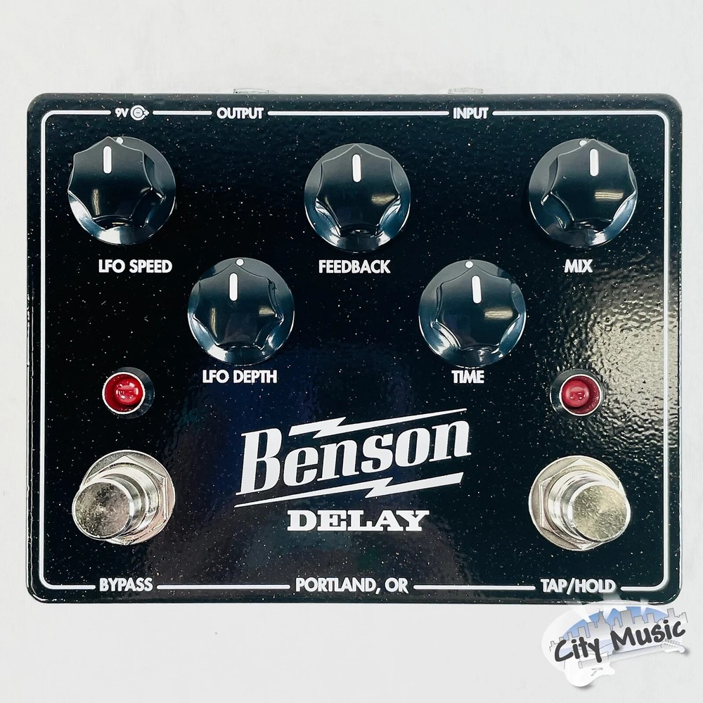 Used Benson Delay Guitar Effects Pedal ♫