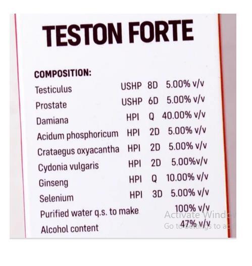 Adven Homeopathic Teston Forte Drops (30ml) for Premature Ejaculation & Stamina