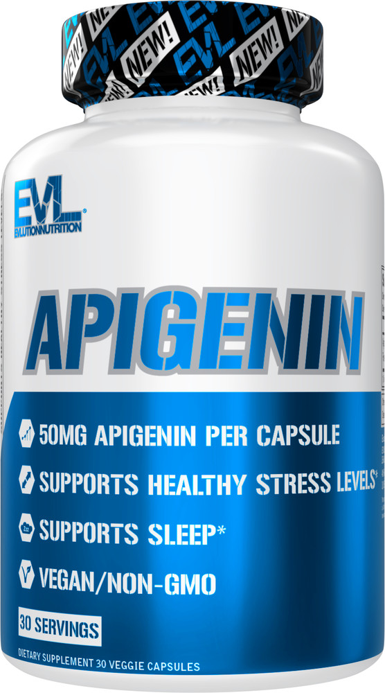 Evlution Nutrition Apigenin - Chamomile Extract - Sleep Support - 30 Servings
