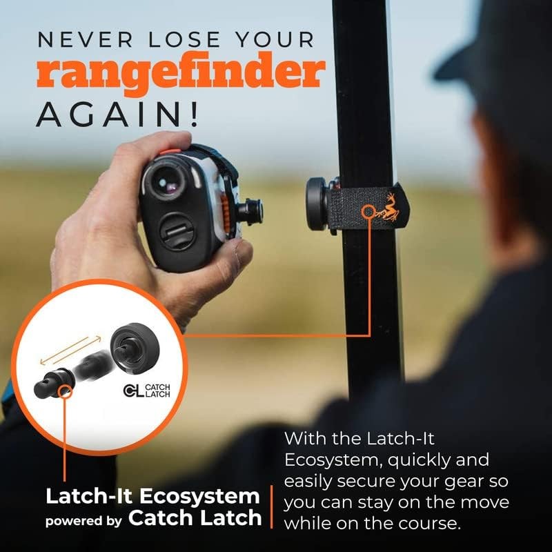 magnetic golf rangefinder holder strap