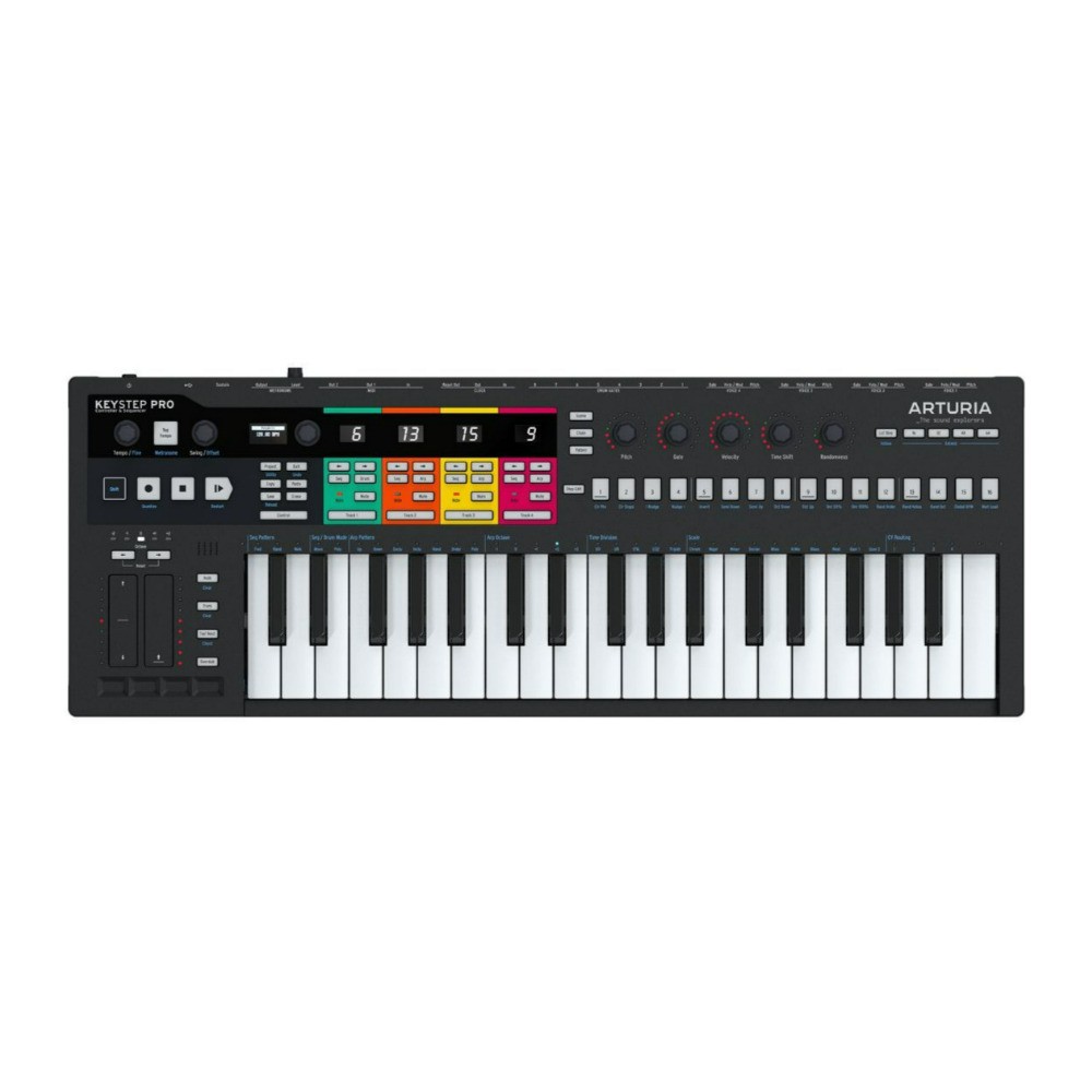 Arturia KeyStep Pro Black Edition Hardware Keyboard Controller 37 Keys