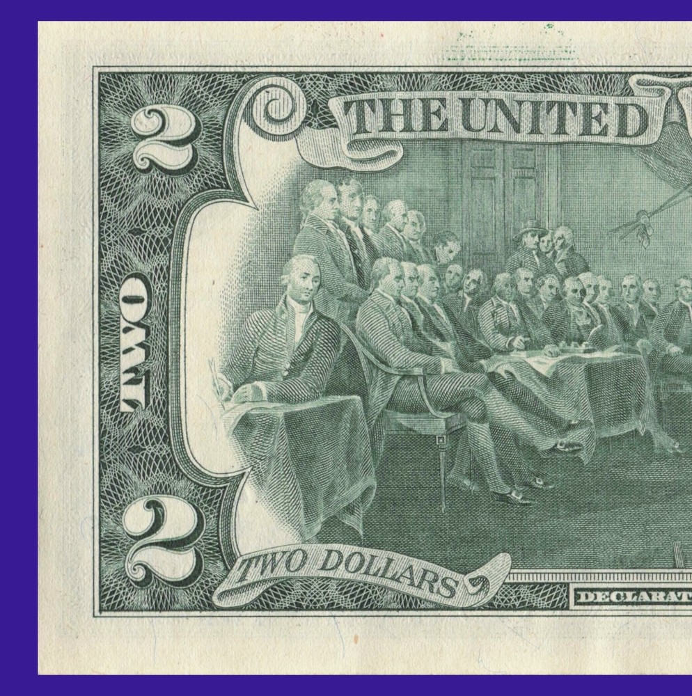 2017A $2 Dollar w/Solid Star & w/partial filled Star Errors L04164349* San Fran