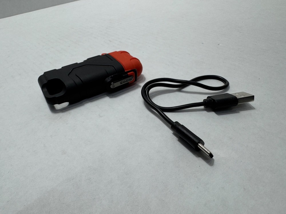 TRUE [USB-C] RECHARGEABLE ARC WINDPROOF PLASMA LIGHTER XR - [ORANGE]