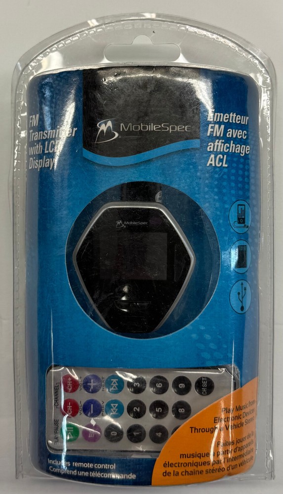 MobileSpec FM Transmitter w/LCD Display(MDF11)