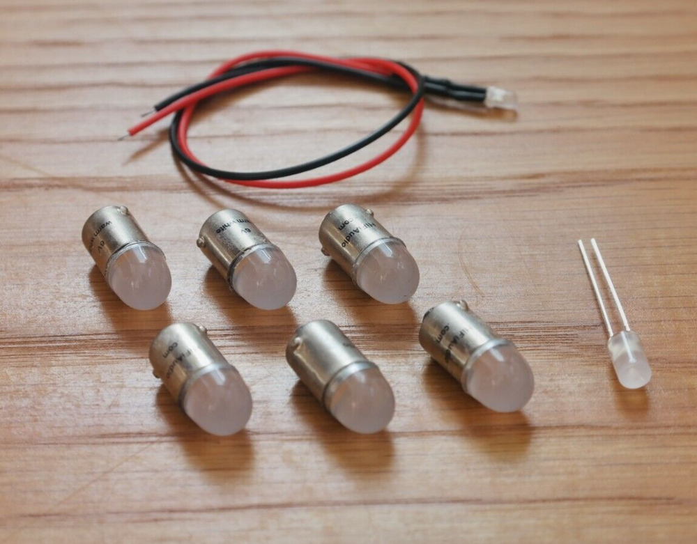 Allied 395 RECEIVER replacement LED lamps kit front panel bulb lights set