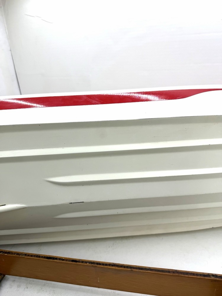 Custom 40” RC V Hull Boat Complete Nitro With Stand