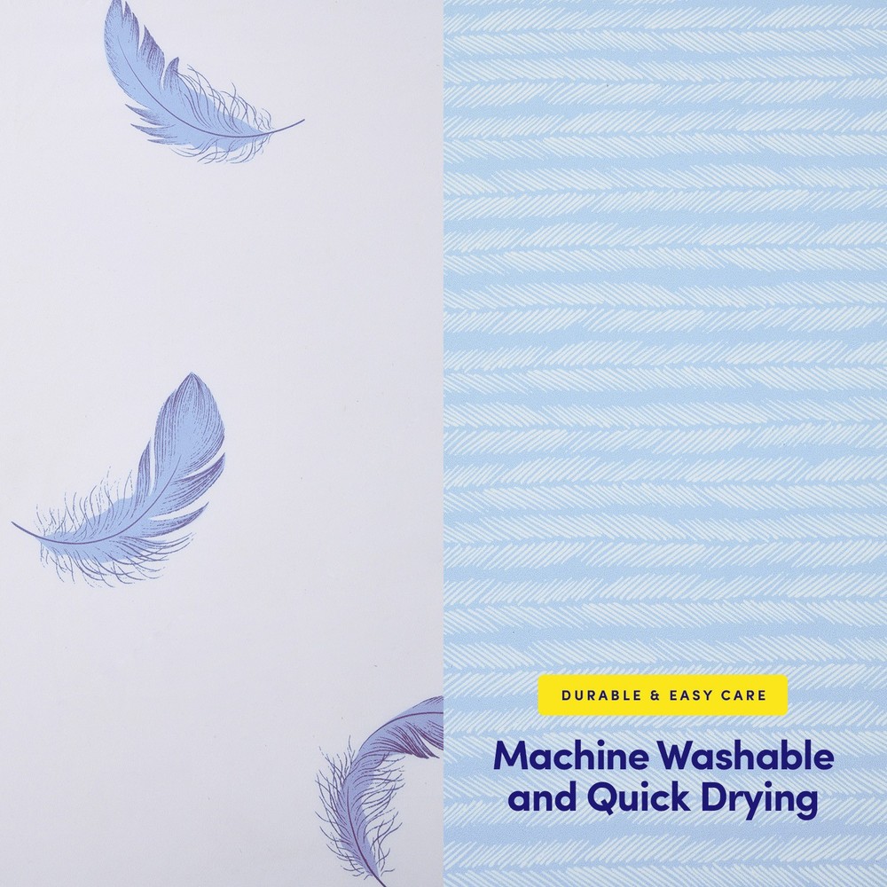 2-Pack Fitted Crib Sheets Microfiber Fits 28" x 52" Mattress Feathers