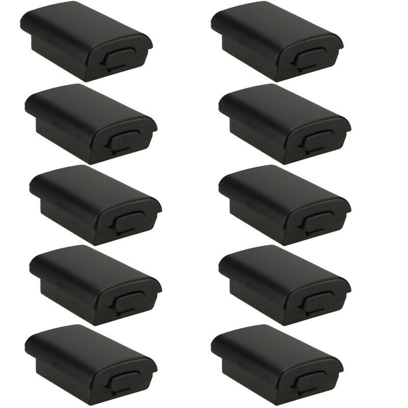 10 For Xbox 360 Wireless Controller AA Battery Pack Back Case Cover Holder Shell