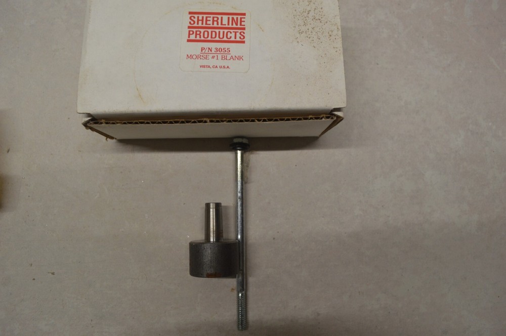 Sherline Mill Arbor 3055 #1 Morse Blank