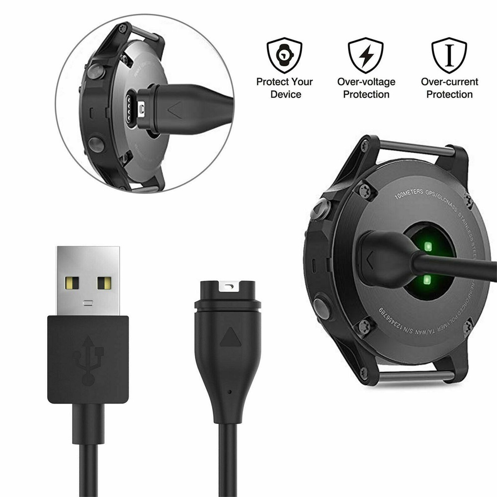For Garmin Instinct Charger Replacement Charging Cable Cord USB