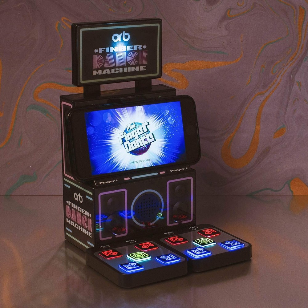 Retro Games Console Arcade Finger Dance Mat Handheld Console Machine, Compatible
