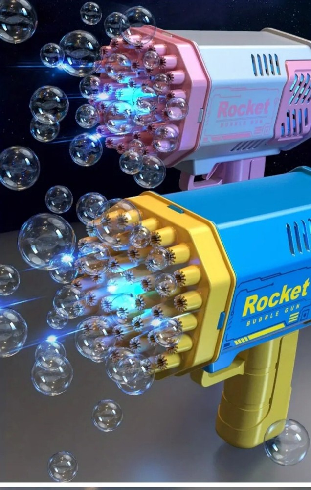 Rochet Bubble Gun Various colors