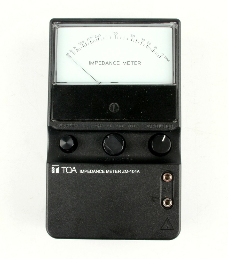 *TOA Speaker Impedance Meter ZM-104A