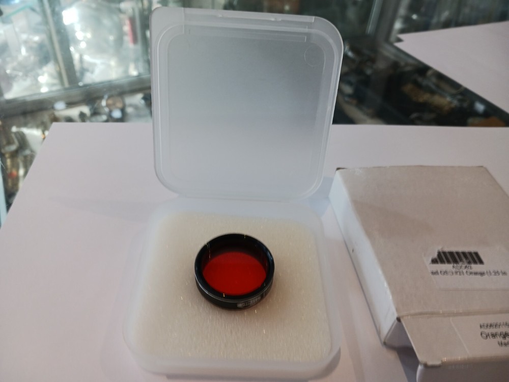 BINTEL TELESCOPE FILTER GSO #21 ORANGE FILTER 1.25'' MADE IN TAIWAN