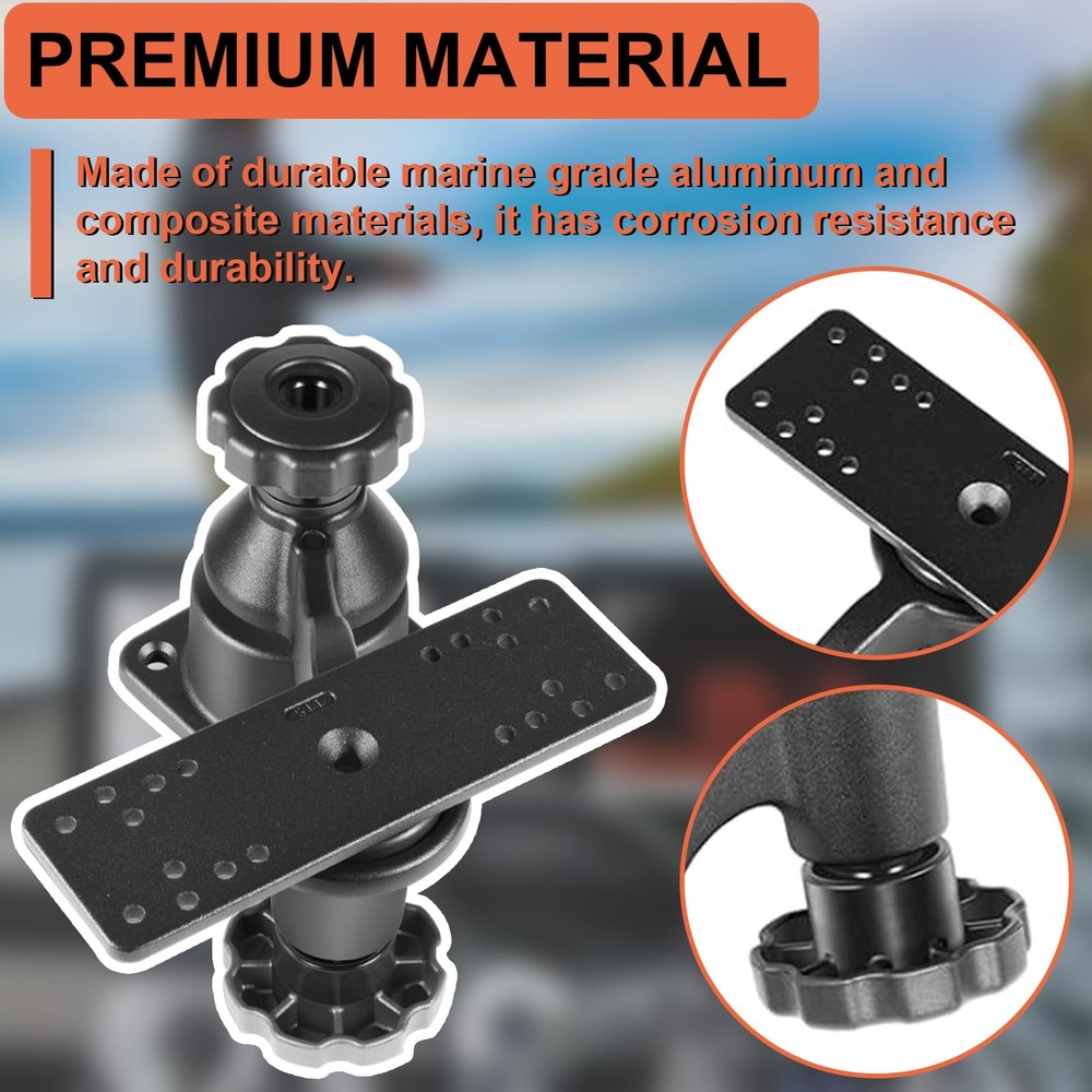 Replace RAM-109HU Horizontal 6" Swing Arm Mount for Fishfinders & Chartplotters