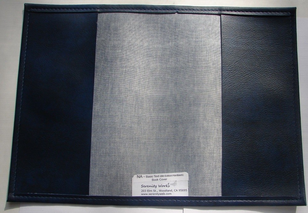 Narcotics Anonymous Basic NA Text Blue Serenity Prayer Book COVER 6th Edition