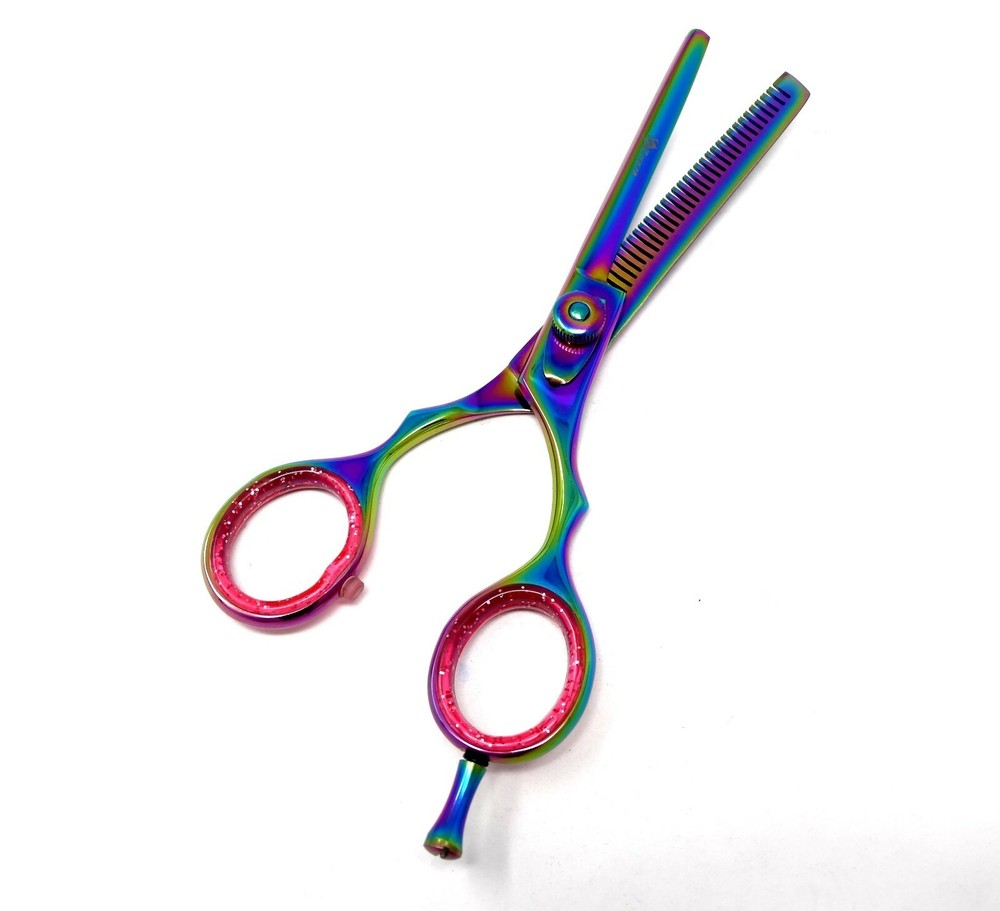 Hair Thinning Scissors Texturing Teeth Shears Salon Razor Edge Scissors 5.5"
