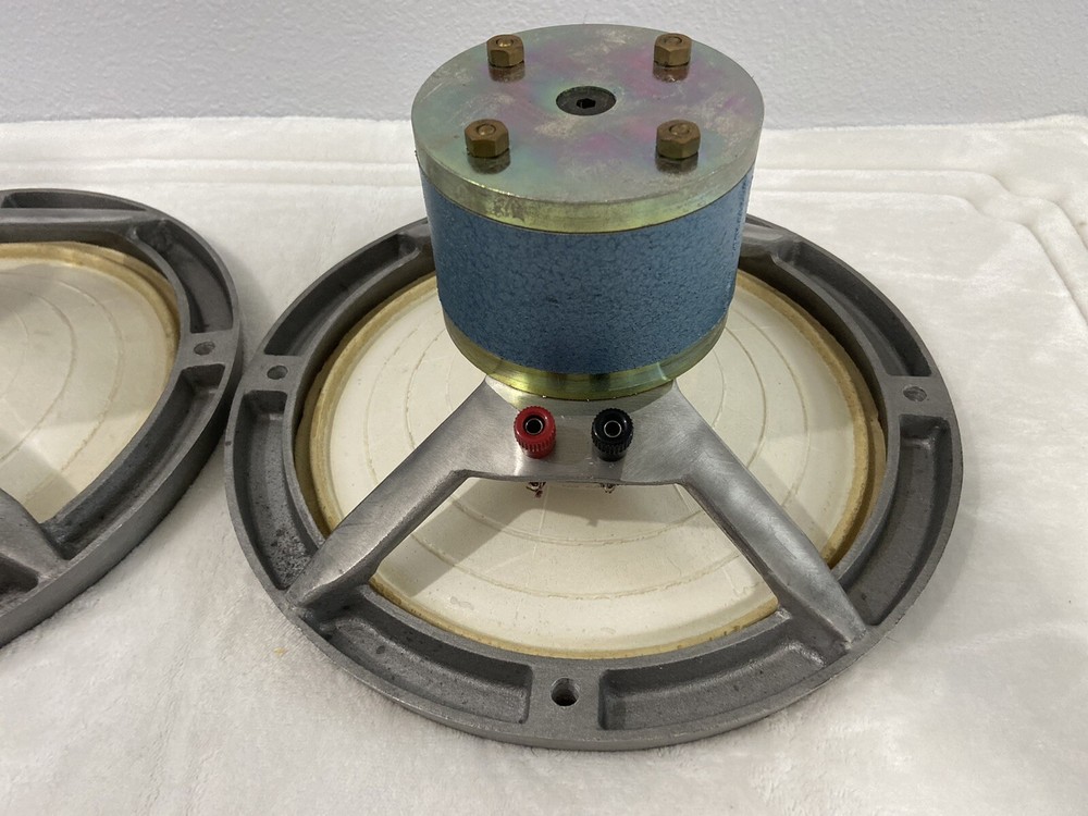 Pair HARTLEY - LUTH 220 MSG Pull Range ALNICO 10inch Speakers