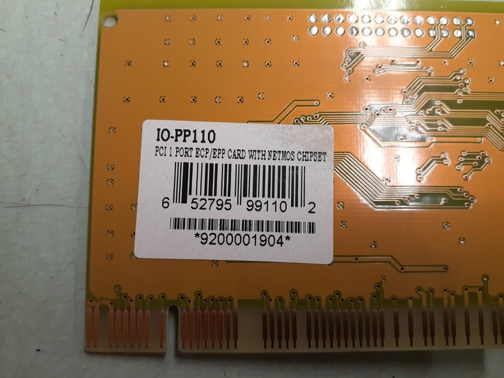 Singel IO-PP110 Parallel PCI ECP/EPP Card