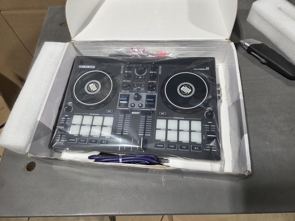 Reloop Buddy Compact 2-Deck DJAY Controller for iOS, iPAD OS, Android (B-Stock)