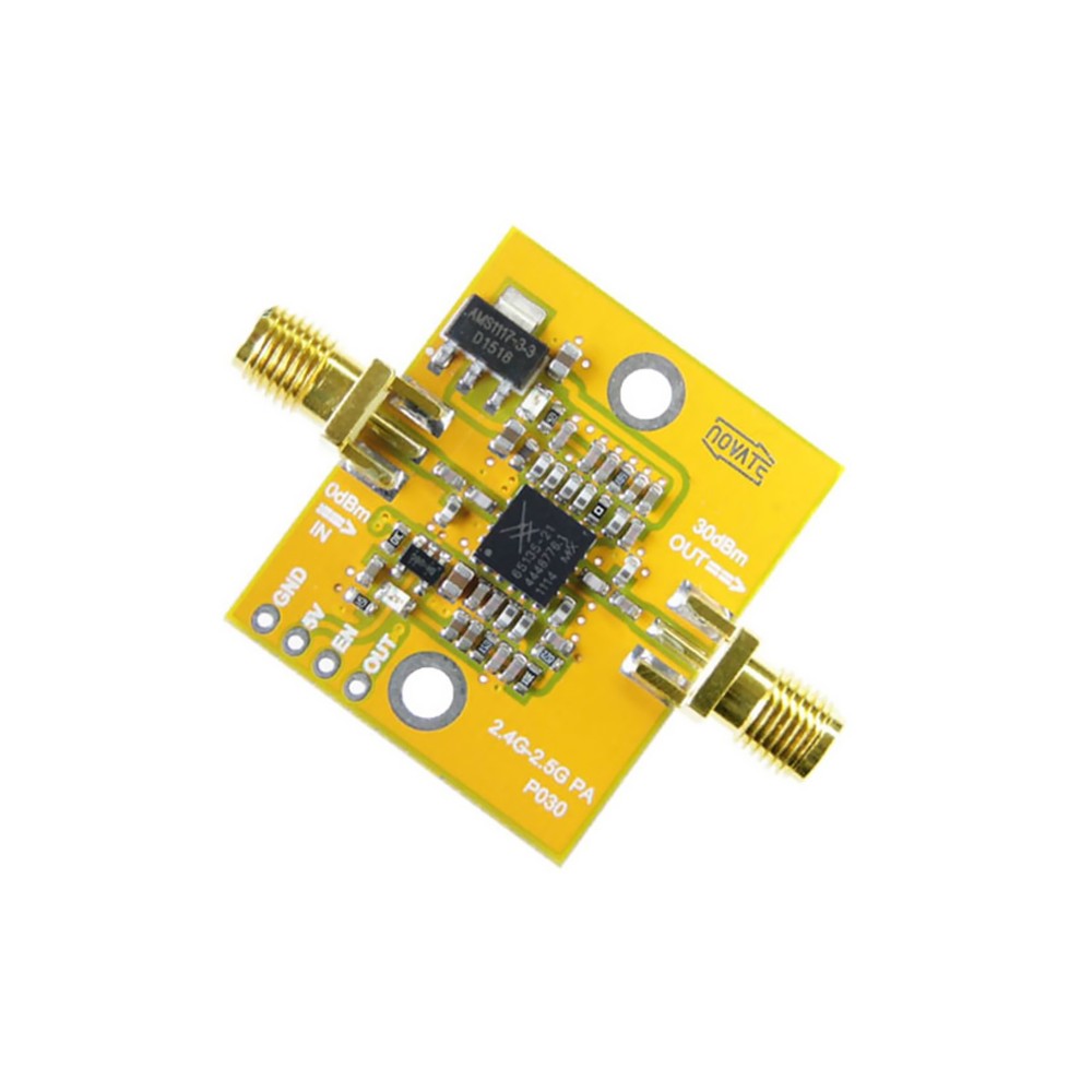 2.4GHz SKY65135 RF Signal Amplifier 2.4GHz 1W Unidirectional RF Amplifier Module